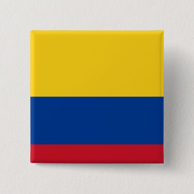 Bóton Quadrado 5.08cm colônia (Frente)