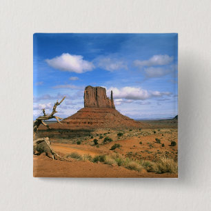 Bóton Quadrado 5.08cm Colorido Monument Valley Mittens em Utah EUA