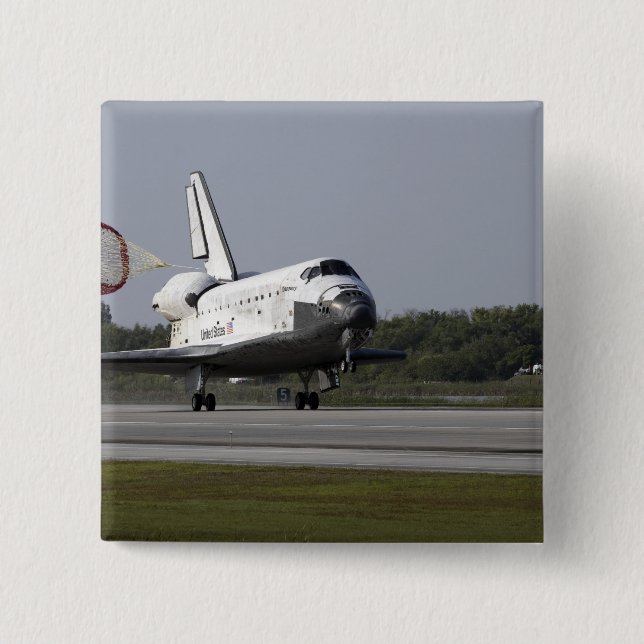 Bóton Quadrado 5.08cm Com a calha de arrasto desenrolada (Frente)