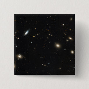 Bóton Quadrado 5.08cm Coma Cluster de galáxias