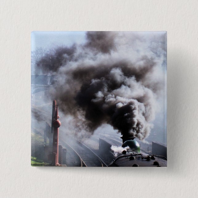 BÓTON QUADRADO 5.08CM COMBOIOS DE VAPOR (Frente)
