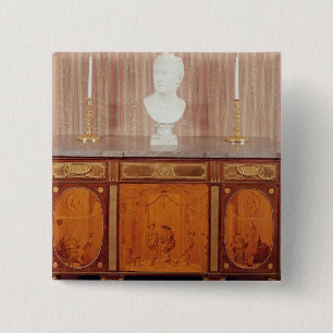 Bóton Quadrado 5.08cm Commode, 1776-79