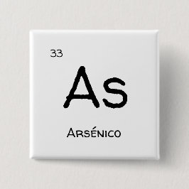 Bóton Quadrado 5.08cm Como Arsênio