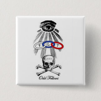 Bóton Quadrado 5.08cm companheiros impares