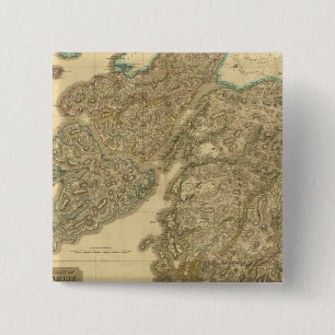 Bóton Quadrado 5.08cm Composto de Argyllshire