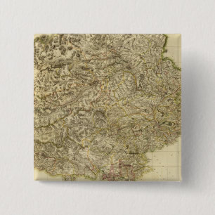 Bóton Quadrado 5.08cm Composto de Perthshire