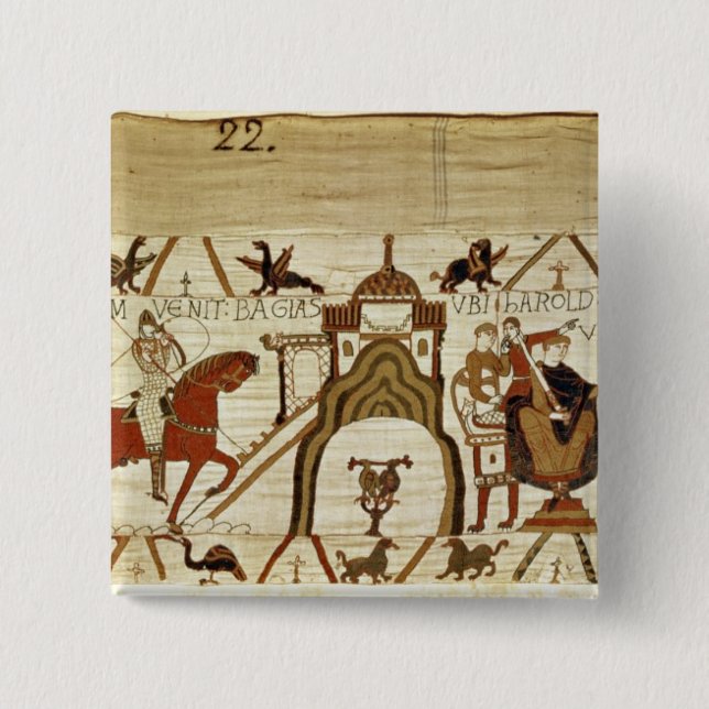 Bóton Quadrado 5.08cm Conan cede as chaves de Dinan (Frente)