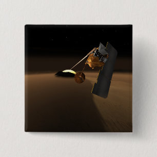 Bóton Quadrado 5.08cm Conceito para o Escoteiro de Vida das Emissões Vul