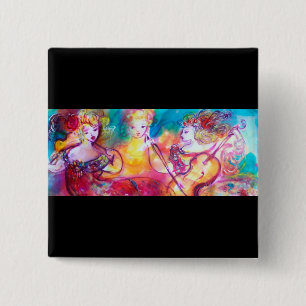 BÓTON QUADRADO 5.08CM CONCERTO HARMONY TRIO PRIMAVERA