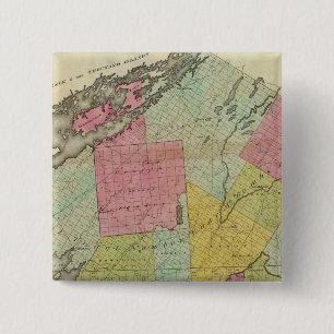 Bóton Quadrado 5.08cm Condado de Jefferson