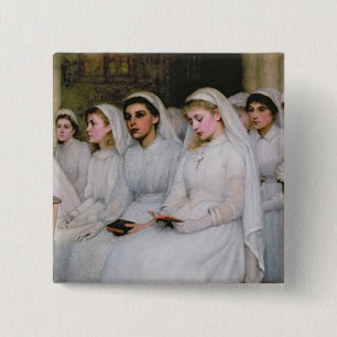 Bóton Quadrado 5.08cm Confirmação