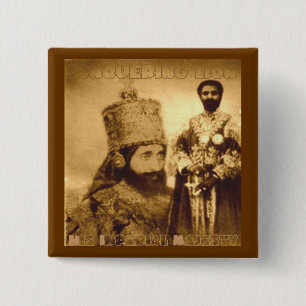 Bóton Quadrado 5.08cm Conquistando o botão do leão