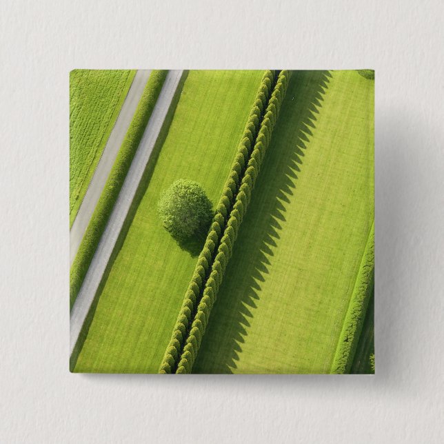 Bóton Quadrado 5.08cm Conversão no Hamptons (Frente)