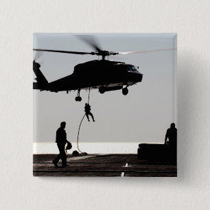 Bóton Quadrado 5.08cm Corda rápida do pessoal de uma SH-60F