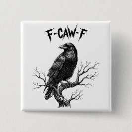 Bóton Quadrado 5.08cm Coroa - F-Caw-F