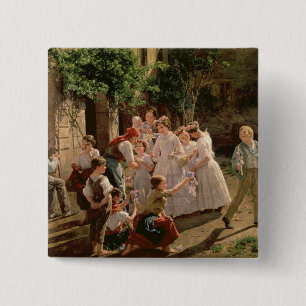 Bóton Quadrado 5.08cm Corpus Christi