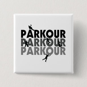 Bóton Quadrado 5.08cm Corredor livre de Parkour