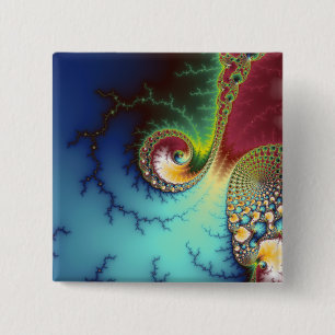 Bóton Quadrado 5.08cm Cortex Visual