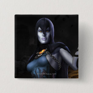 Bóton Quadrado 5.08cm Corvo