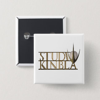 Bóton Quadrado 5.08cm Crachá do estúdio