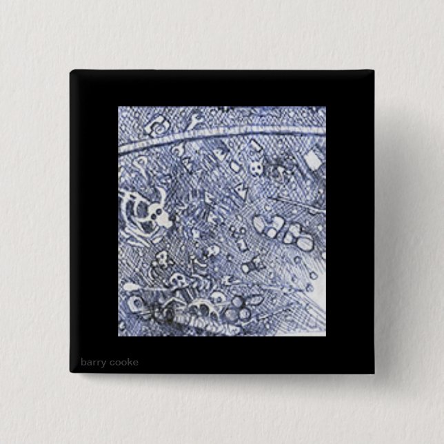 Bóton Quadrado 5.08cm crachá ferma001 (Frente)