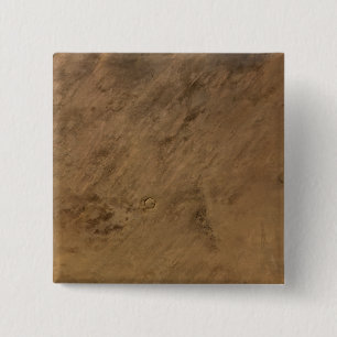 Bóton Quadrado 5.08cm Cratera de Tenoumer na Mauritânia