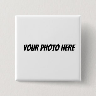 Bóton Quadrado 5.08cm Crie seu