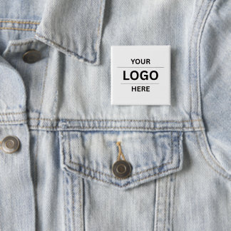 Bóton Quadrado 5.08cm Crie Seu Próprio Botão de Logotipo Comercial Perso