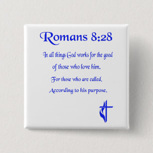 Bóton Quadrado 5.08cm cristão