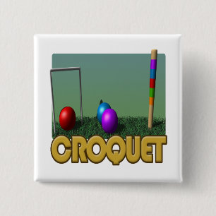 Bóton Quadrado 5.08cm Croquet 5