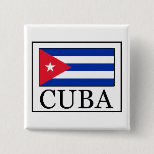 Bóton Quadrado 5.08cm Cuba