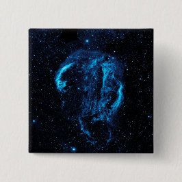 Bóton Quadrado 5.08cm Cygnus Loop Nebula (NASA)