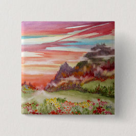 Bóton Quadrado 5.08cm Da "ilha eternidade: Pin do botão quadrado da