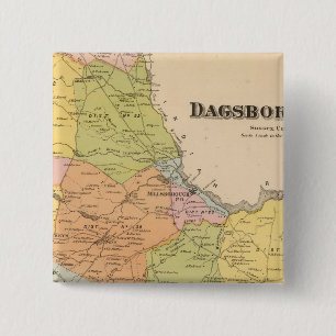 Bóton Quadrado 5.08cm Dagsborough