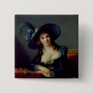 Bóton Quadrado 5.08cm d'Aguesseau de Antoinette-Elisabeth-Marie
