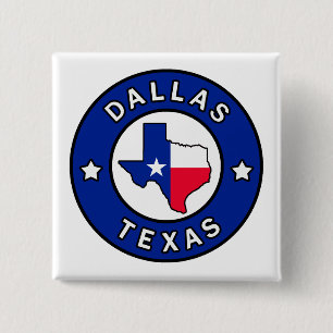 Bóton Quadrado 5.08cm Dallas Texas