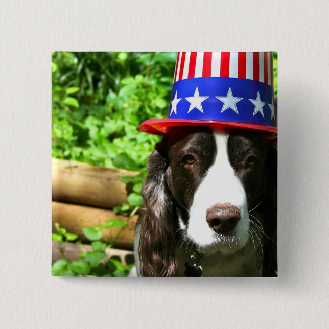 Bóton Quadrado 5.08cm Dândi do Doodle de lenço (Frente)