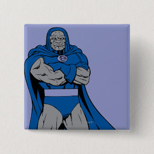 Bóton Quadrado 5.08cm Darkseid Arms Crossed