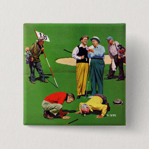 Bóton Quadrado 5.08cm Décimo oitavo furo