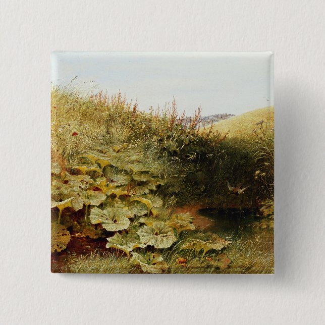 Bóton Quadrado 5.08cm Dell quieto (Frente)