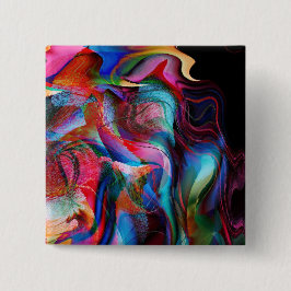 Bóton Quadrado 5.08cm Desejo de Paixão de Amor