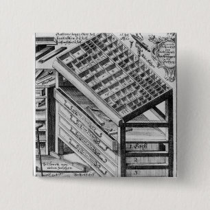 Bóton Quadrado 5.08cm Desenhar