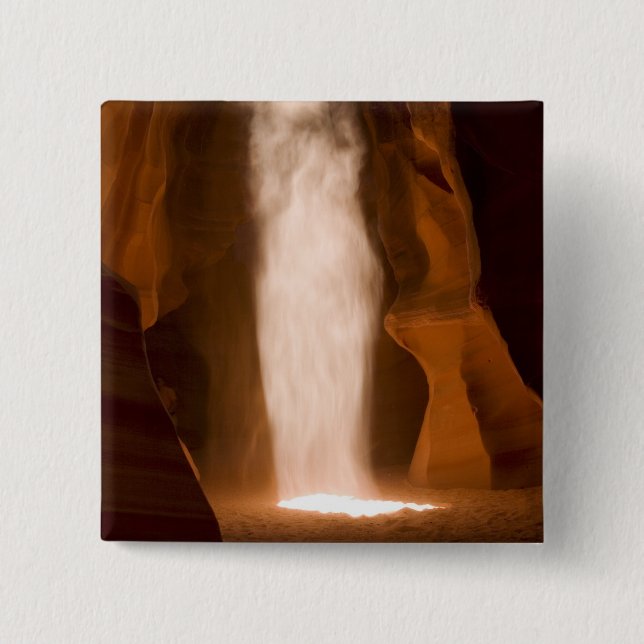 Bóton Quadrado 5.08cm Desfiladeiro de Antílope Superior, Página, Arizona (Frente)