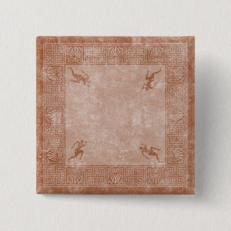 Bóton Quadrado 5.08cm design do quadrado da piscina