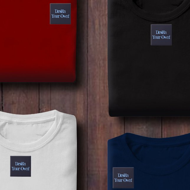 Bóton Quadrado 5.08cm Design seu próprio botão (Criador carregado)