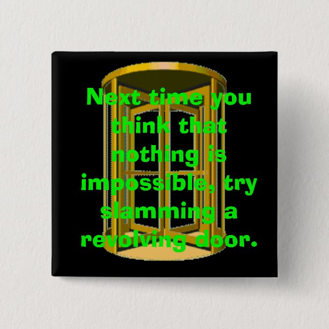 Bóton Quadrado 5.08cm Deslizamento da porta (Frente)