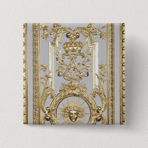 Bóton Quadrado 5.08cm Detalhe de painelamento
