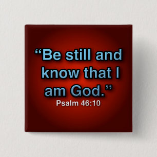 Bóton Quadrado 5.08cm Deus - Botão Quadrado