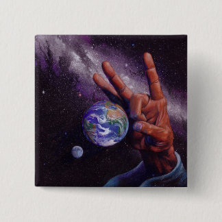 Bóton Quadrado 5.08cm Dia do Juízo Final