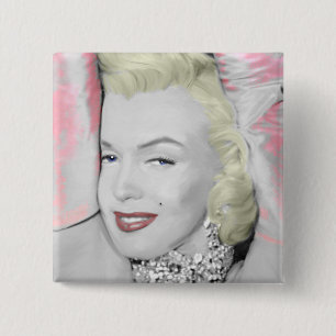 Bóton Quadrado 5.08cm Diamantes 2